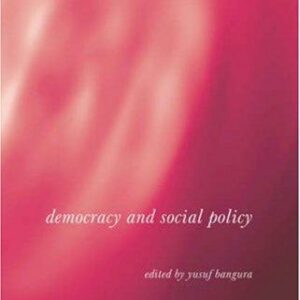 Democracy and Social Policy