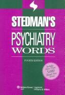 Stedman's Psychiatry Words