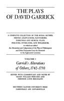 The Plays of David Garrick, Volume 5