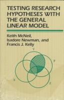 Testing Research Hypotheses with the General Linear Model