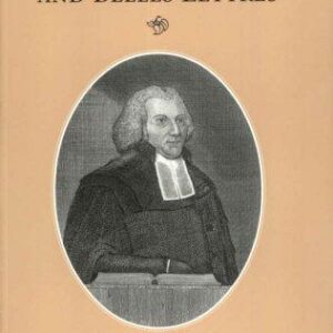 Lectures on Rhetoric and Belles Lettres