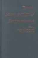 PRINT MANUSCRIPT PERFORMANCE