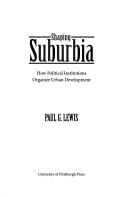 Shaping Suburbia