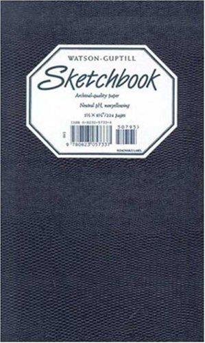 Medium Sketchbook (Lizard, Navy Blue)