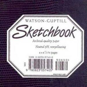 Small Sketchbook (Lizard, Burgundy)