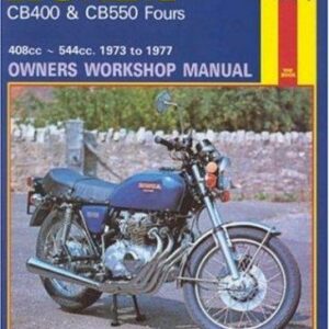 Honda CB400 and CB 550 Fours Owners Workshop Manual, No. M262