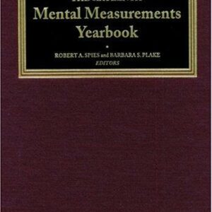 The Sixteenth Mental Measurements Yearbook