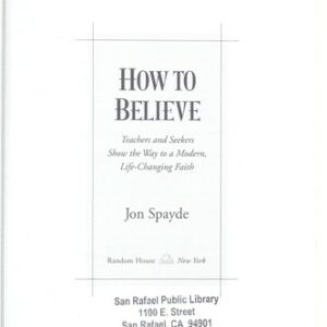How to Believe