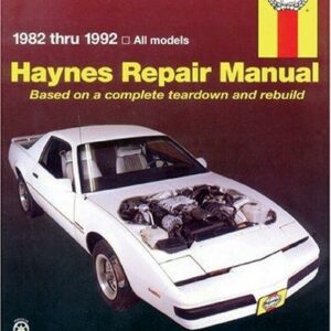 Pontiac Firebird 1982 thru 1992 Haynes Repair Manual