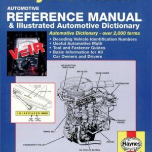 Haynes Automotive Reference Manual and Illustrated Automotive Dictionary