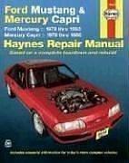 Ford Mustang 1979 thru 1993 & Mercury Capri 1979 thru 1986 Haynes Repair Manual