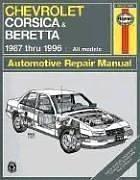 Chevrolet Corsica and Beretta 1987 thru 1996