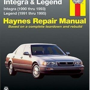 Acura Integra (1990 thru 1993) & Legend (1991 thru 1995)