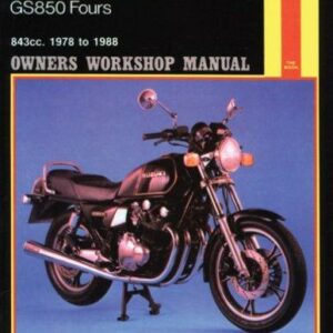 Suzuki GS850 Fours Owners Workbook Manual, No. 536