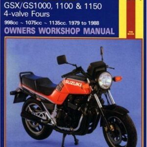 Suzuki GSX/GS1000, 1100 & 1150 4-valve Fours Owners Workshop Manual, No. M737