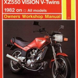 Yamaha XZ 550 Vision V-Twins Owners Workbook Manual, No. M821
