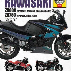Kawasaki ZX600 (GPZ600R, GPX600R, Ninja 600R and RX) ZX 750 (GPX750R, Ninja 750R) 1985 to 1997