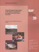 A Rapid Biological Assessment of the Aquatic Ecosystems of the Coppename River Basin, Suriname