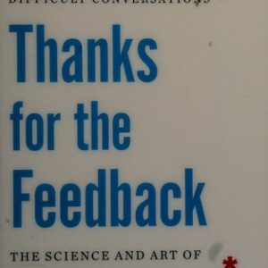 Thanks for the Feedback