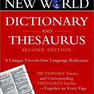 Webster's New World Dictionary and Thesaurus, 2nd Edition (Paper Edition)