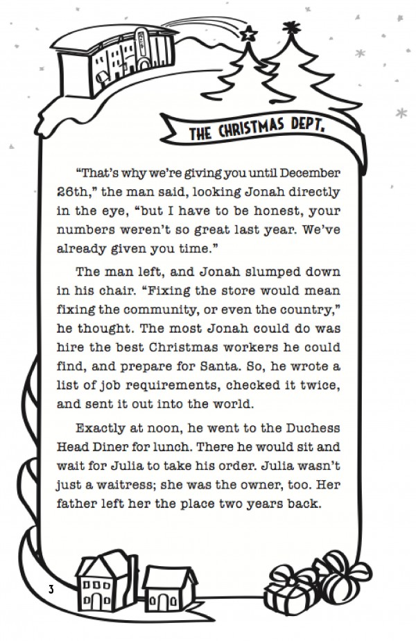 The Christmas Department Text Page