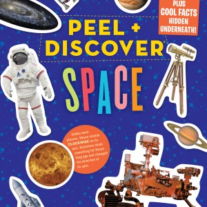 Peel + Discover: Space book cover