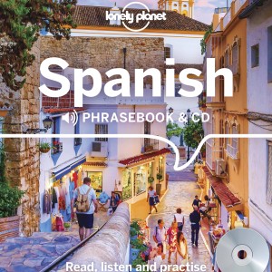 Lonely Planet Spanish Phrasebook and CD book cover