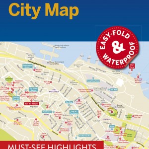 Lonely Planet Hong Kong City Map book cover