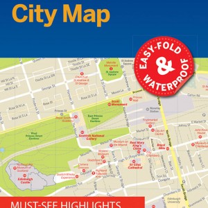 Lonely Planet Edinburgh City Map book cover