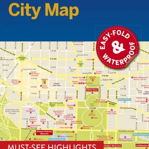 Lonely Planet Washington DC City Map book cover