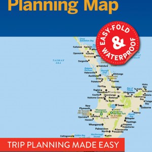 Lonely Planet New Zealand Planning Map book cover