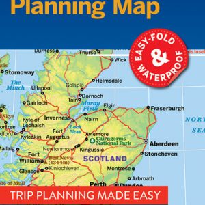 Lonely Planet Great Britain Planning Map book cover