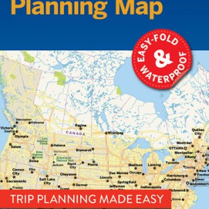 Lonely Planet USA Planning Map book cover