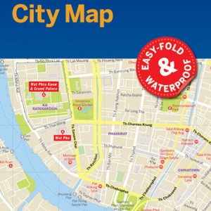 Lonely Planet Bangkok City Map book cover