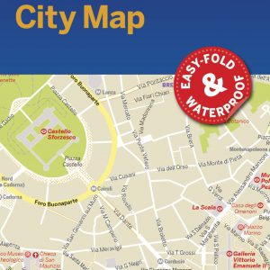 Lonely Planet Milan City Map book cover