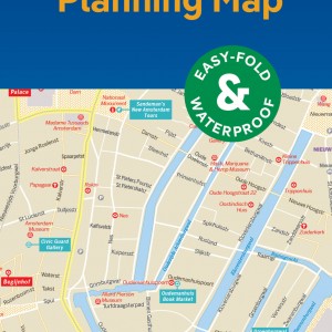 Lonely Planet Amsterdam City Map book cover