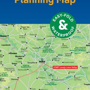 Lonely Planet France Planning Map book cover