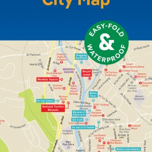 Lonely Planet Kuala Lumpur City Map book cover