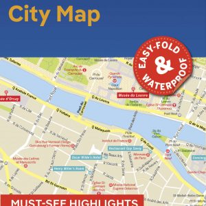 Lonely Planet Paris City Map book cover