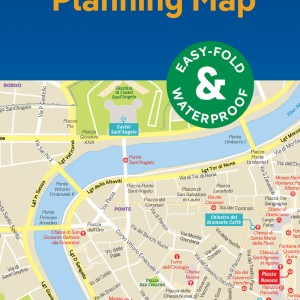 Lonely Planet Rome City Map book cover