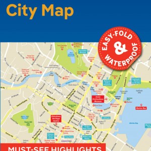 Lonely Planet Singapore City Map book cover