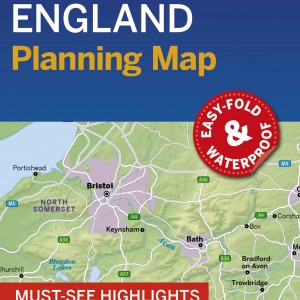 Lonely Planet Bath & Southwest England Planning Map book cover