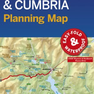 Lonely Planet Lake District & Cumbria Planning Map book cover