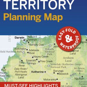 Lonely Planet Northern Territory Planning Map book cover