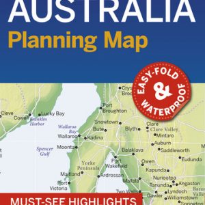 Lonely Planet South Australia Planning Map book cover