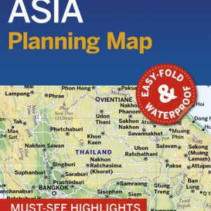 Lonely Planet Southeast Asia Planning Map book cover