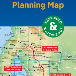 Lonely Planet South Australia Planning Map book cover