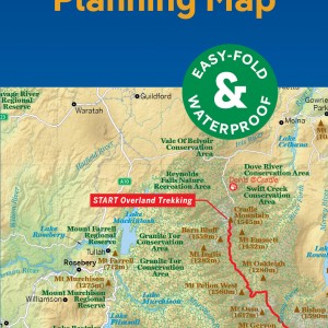 Lonely Planet Tasmania Planning Map book cover