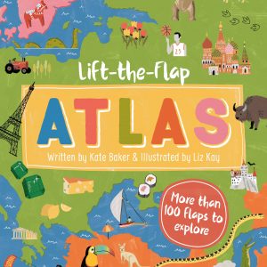 Lonely Planet Kids Lift-the-Flap Atlas book cover