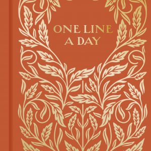 Gilded One Line a Day book cover